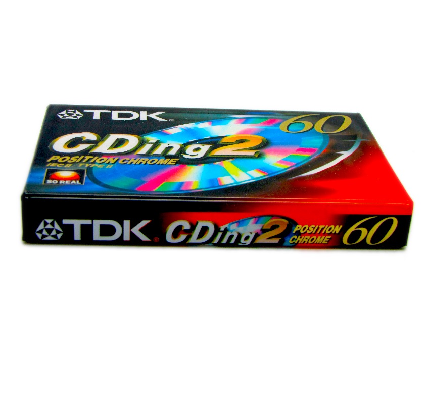 Audiocassetta TDK CD ING 2 60 Cromo