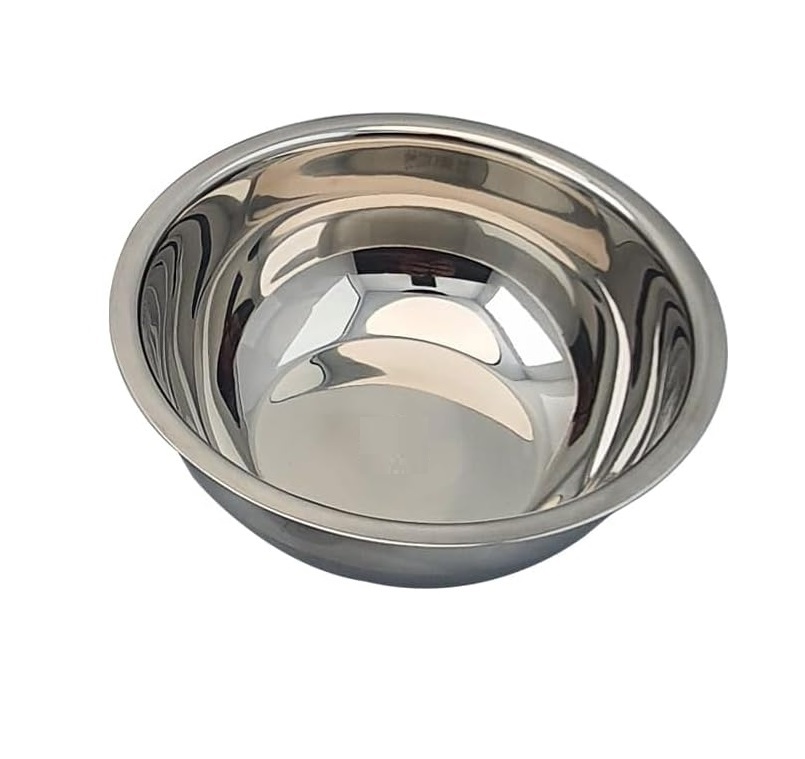 Ciotola in Acciaio inox 24x4H