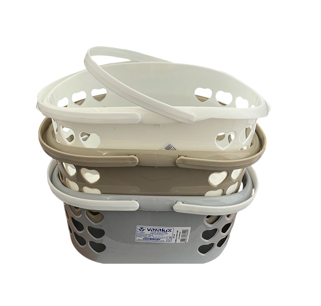 Cestino Porta Mollette Ovale cuore