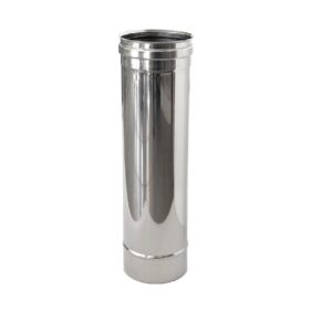 Tubo Acciaio Inox da 80x25Cm