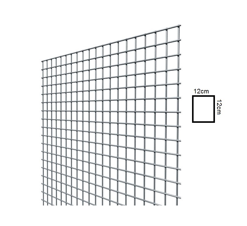 Rete Zincata 12x12 H=100 Coniglio Filo 0.90