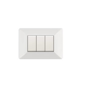 Placchetta 3P EASY ECSE9803WH Bianca