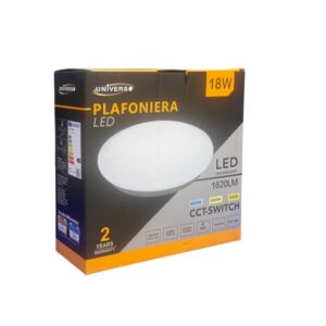 Plafoniera a Led da 18W Rotonda C01-18-3C