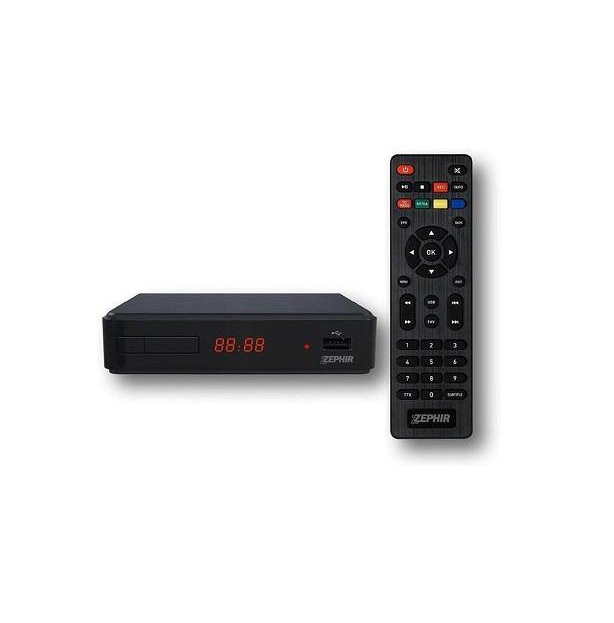 Decoder DTV Zephir H265 FHD DVD-T2/HEVC USB2