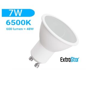 Faretto Led GU10 7W 6500K ExtraStar GU10CP7