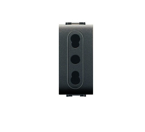 Bipresa 10/16A MYLIFE ECL4045 Elettrocanali
