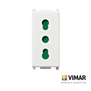 Bipresa 10/16A Serie PLANA Vimar 14203