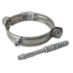 Collare Reggitubo da 250 Inox C/Tassello
