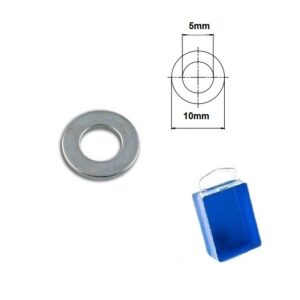 Rondelle da 5mm Scatola da 100Pz