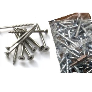 Viti per Legno Zincati 6x100/60 TORX 25Pz