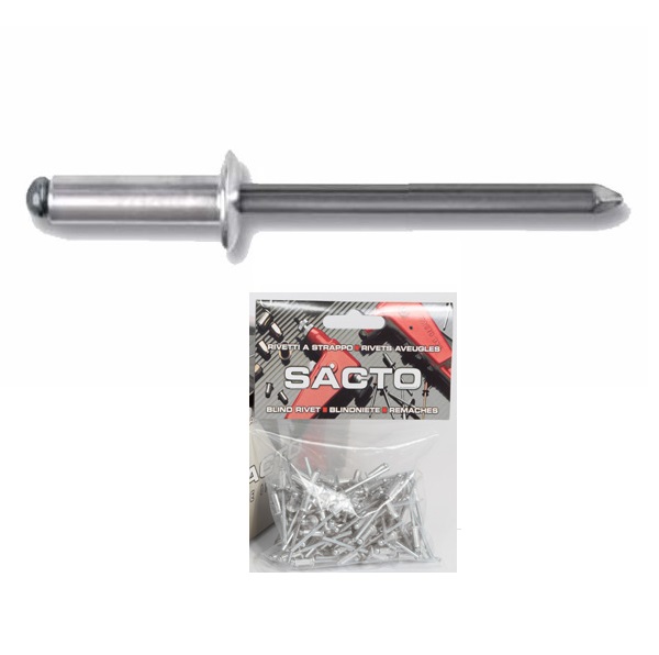 Rivetti 4.8x8 Confezione 100Pz        087221