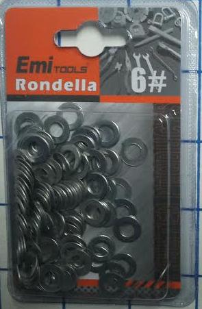Rondelle da 6 in Blister EMI TOOLS