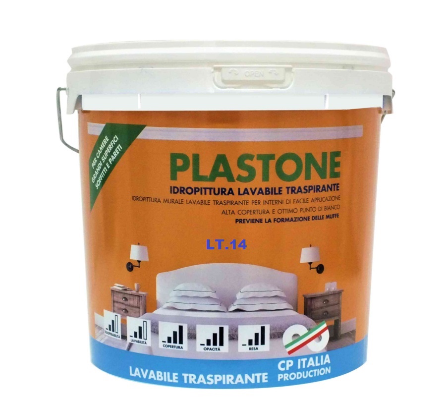 Idropittura 14LT Lavabile PLASTONE