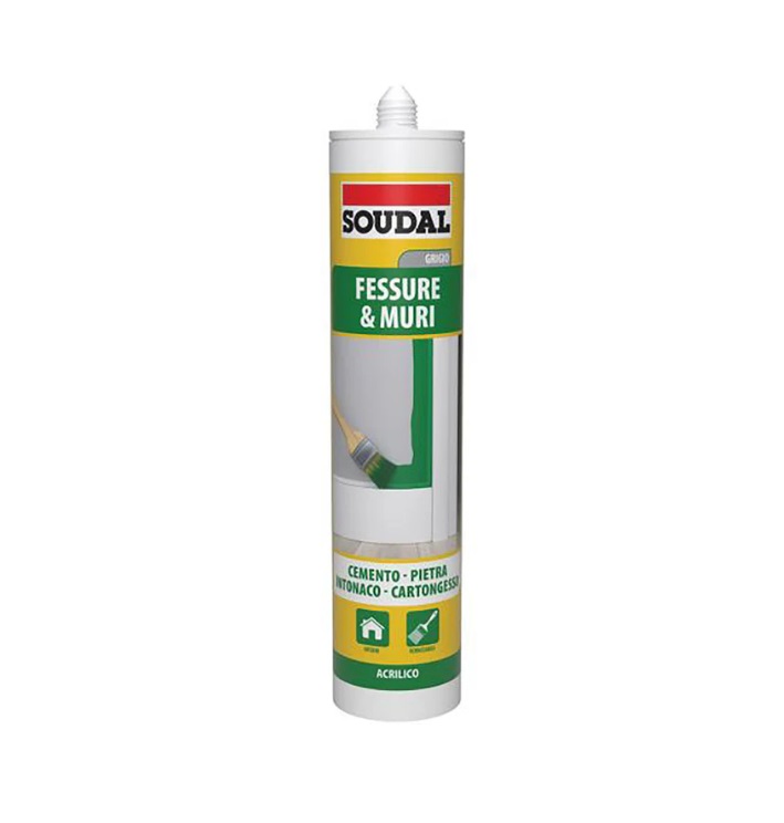 Silicone Grigio SOUDAL 300ML Acrilico
