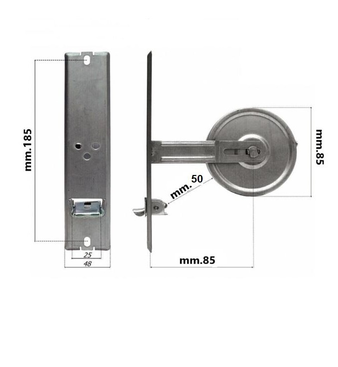 Avvolgitore x Tapparelle MT6 165mm Interasse