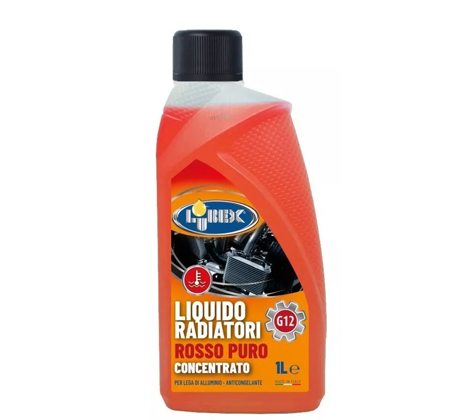 Liquido Radiatori Puro Rosso 1LT LUBEX