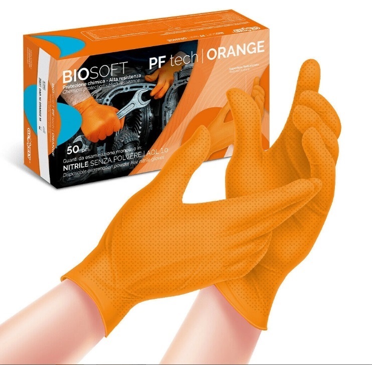 Guanti in Nitrile TG.XL 50Pz 8.5Gr BIOSOFT