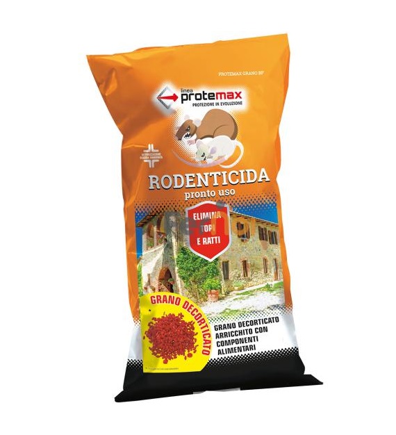 Esca Topicida Grano Rosso 1.5KG Bromadiolone