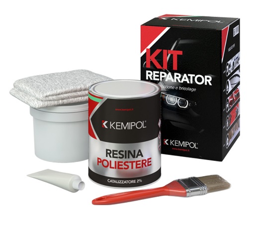 Kit Vetroresina 750ML Kemipol