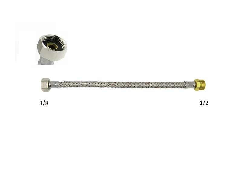 Flessibile M/F 1/2x3/8 30Cm LUX