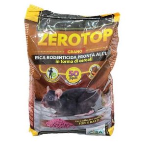 Esca Topicida in Grano ZEROTOP 1.5Kg CiSA