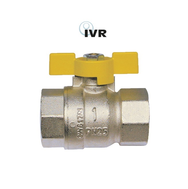 Saracinesca a Sfera Gas 1/2 FF M/Corto IVR