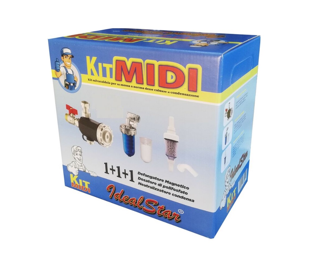 Kit Caldaia MIDI Defangatore+Dosatore+Antic.