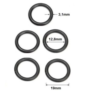 Guarnizione O-Ring 19x12.8x3.1 5Pz