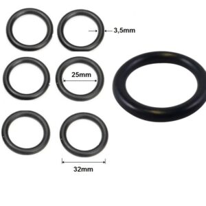 Guarnizione O-Ring 32x25x3.5 6Pz
