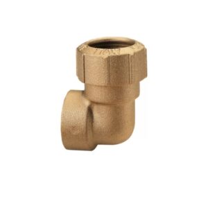 Gomito Ottone Finale Femmina 25x3/4 x Poliet