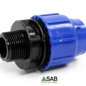 Raccordo Finale Maschio 40x1 SAB PERLA      "