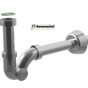Sifone a S da 1-1/4 Cromato ABS BONOMINI